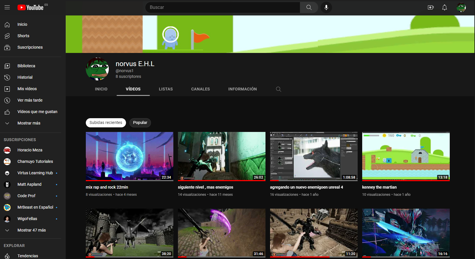 YouTube Channel Banner